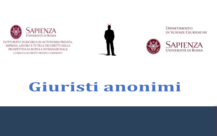 Giuristi anonimi